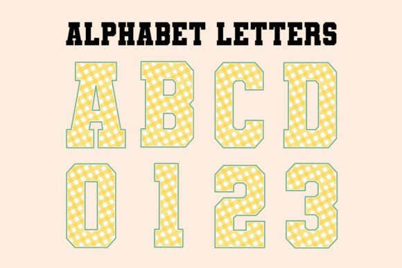 Bring a Fresh Vibe with Spring Alphabet Letter Yellow Strips Png