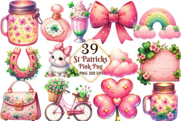 Pink St Patricks Day Clipart: A Fresh Twist on Tradition