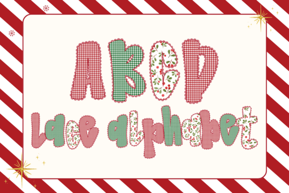 Preppy Lace Letters Coquette Alphabet_40: Your Next Design Asset