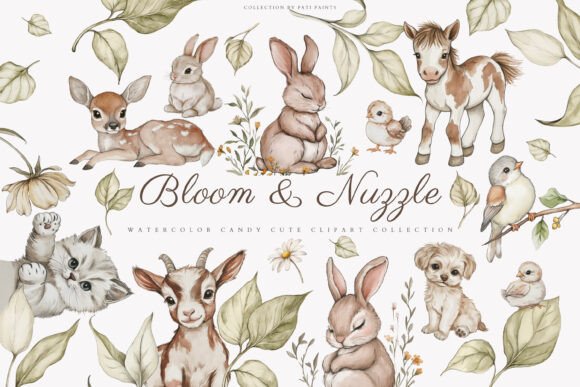 Spring into Creativity: The Watercolor Spring Nursery Collection