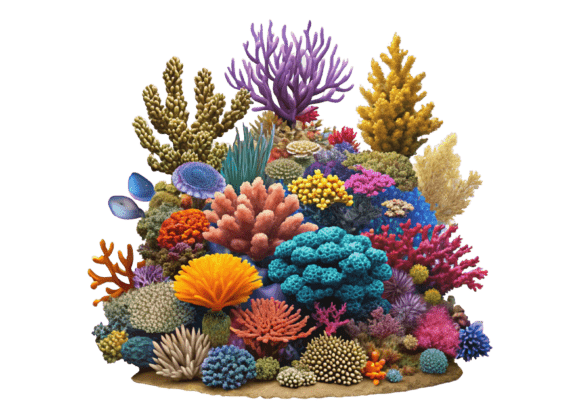 Stunning Coral Reef PNG Files for Creative Projects