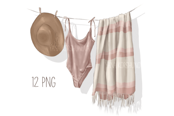 Summer Clipart: A Designer's Guide to Beach Fashion Assets