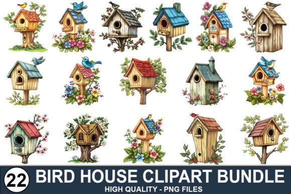 Watercolor Bird House Clipart Bundle: A Designer's Guide